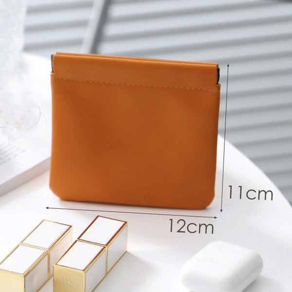 Automatic Closed Storage Portable Data Cable Cosmetic Bags