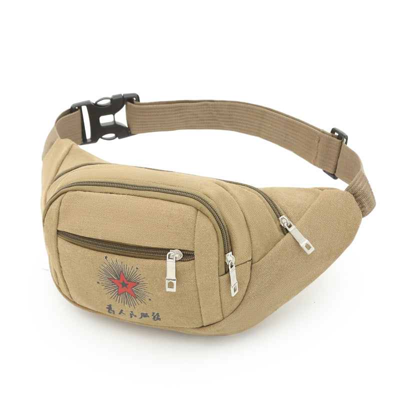 Women's & Men's & For Canvas Business Money Collection Large Men's Waist Packs