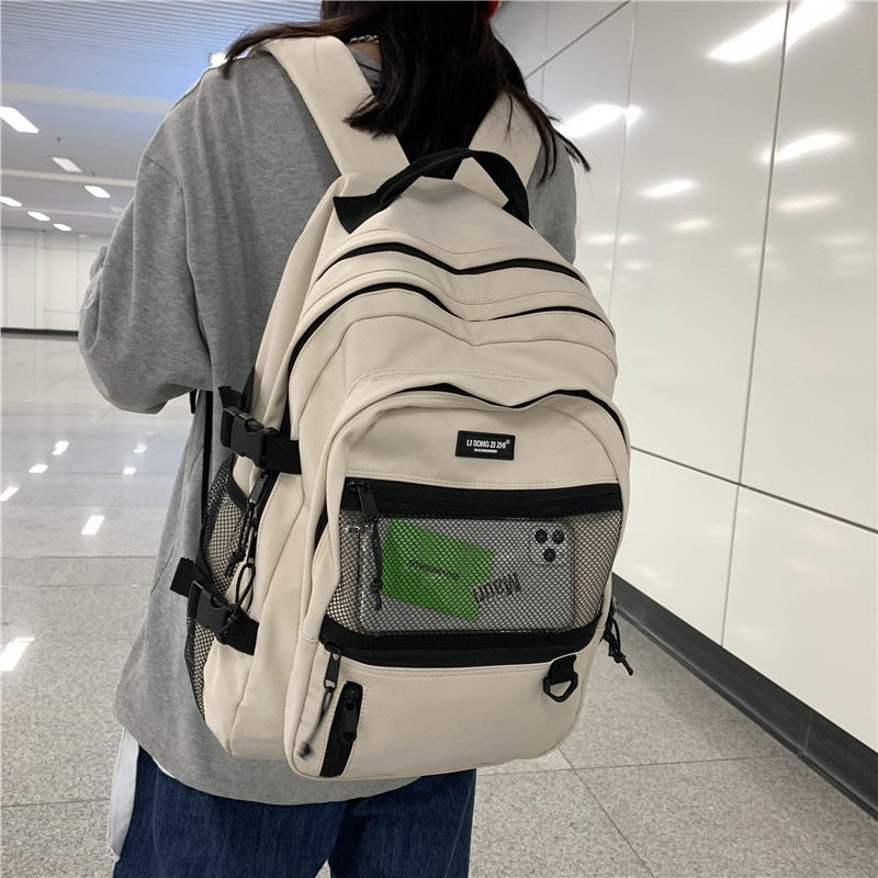 Women's & Men's & Large Capacity Fashion Junior High Backpacks
