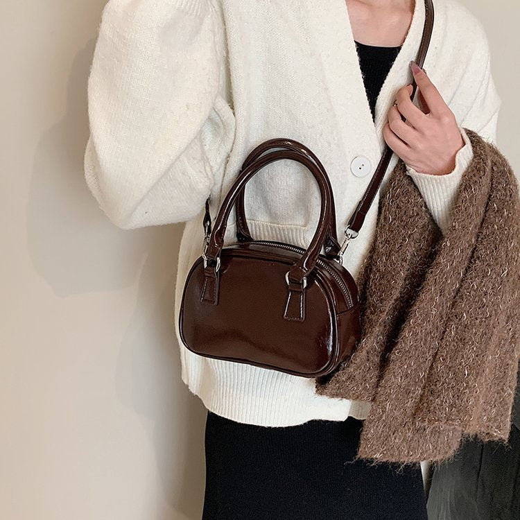 Women's Vintage Fashionable Korean Style Pillow High Handbags
