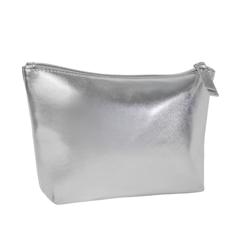 Soft Leather High-grade Three-piece Texture Waterproof Portable Object Cosmetic Bags