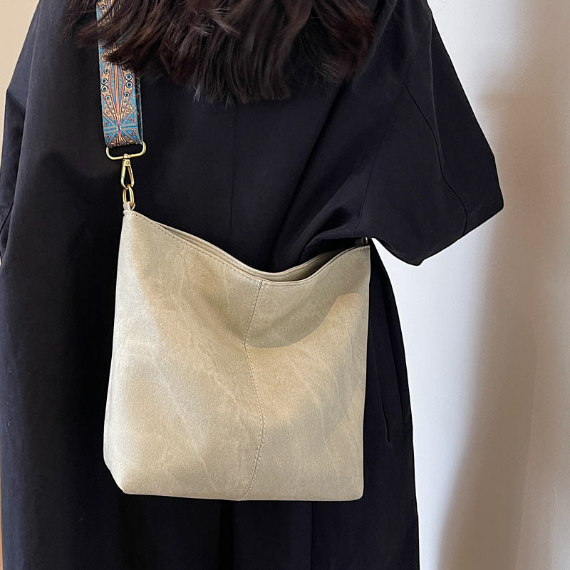 Women's Simple Design One Trendy Large Capacity Crossbody Bags