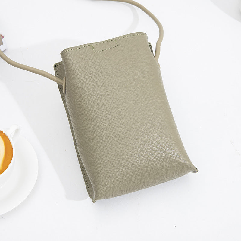Women's Korean Style Vertical Mobile Fashion Simple Phone Bags