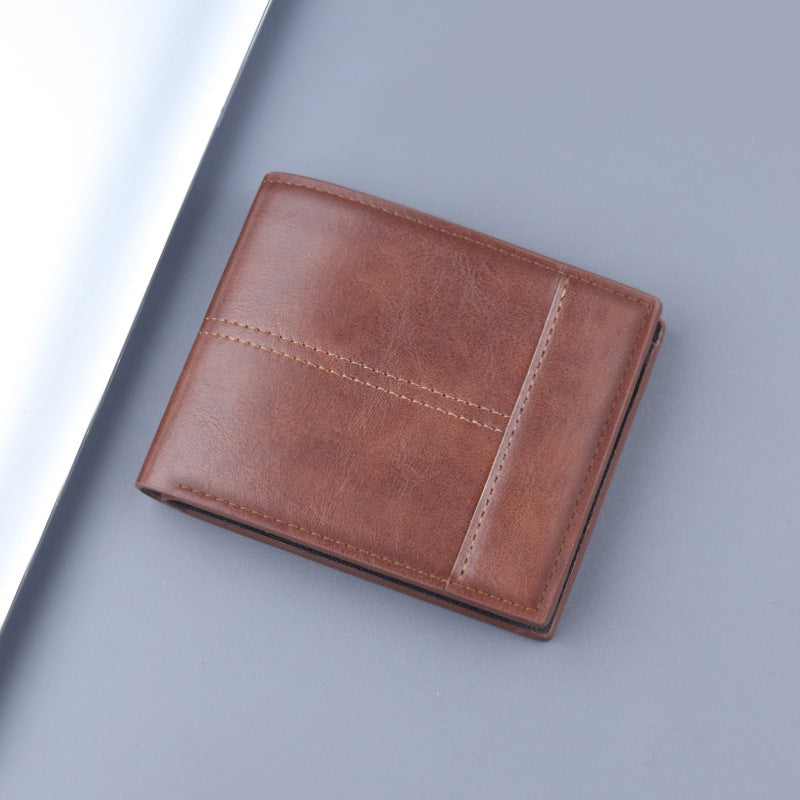 Slouchy Men's Short Integrated Multifunctional Business Men's Wallet