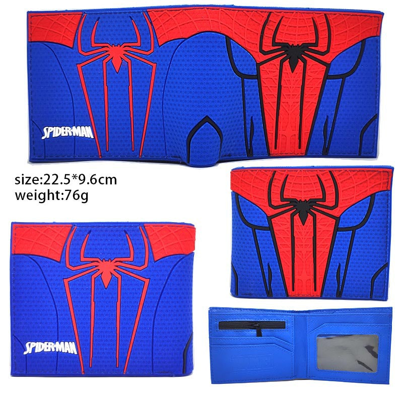 Men's Heros Short Black Spider Green Less Ladies Wallets