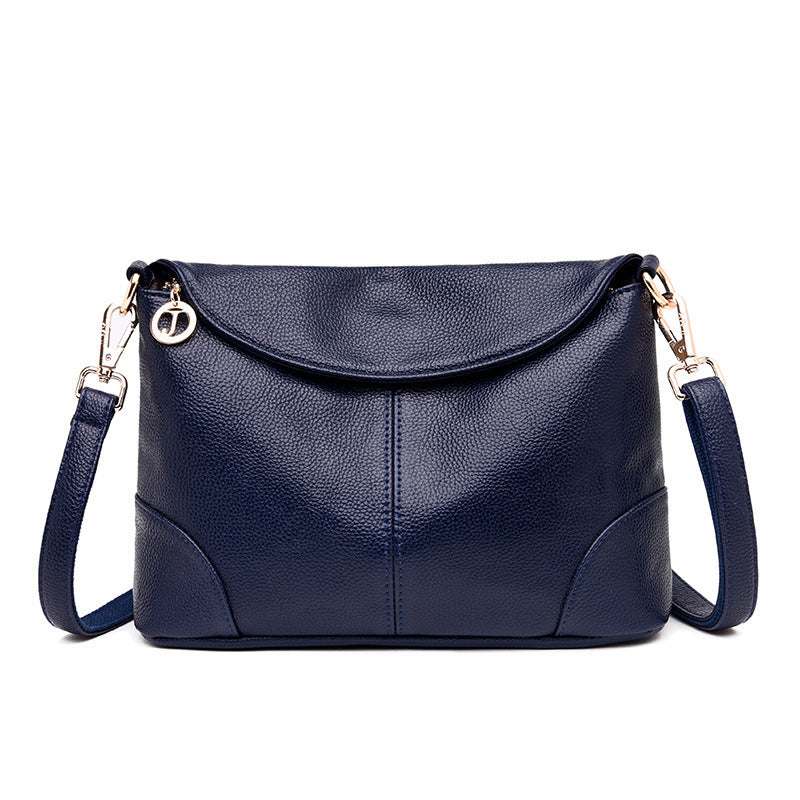 Women's Female Fashion Mother Soft Leather Shoulder Bags