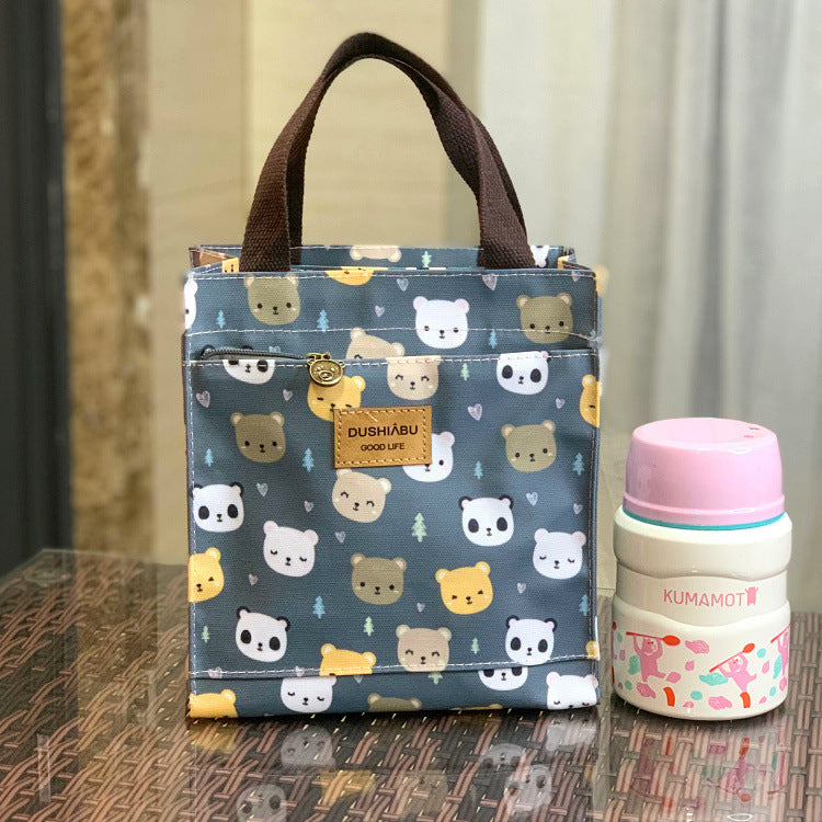Volume Waterproof Lunch Box Snack Make-up Handbags