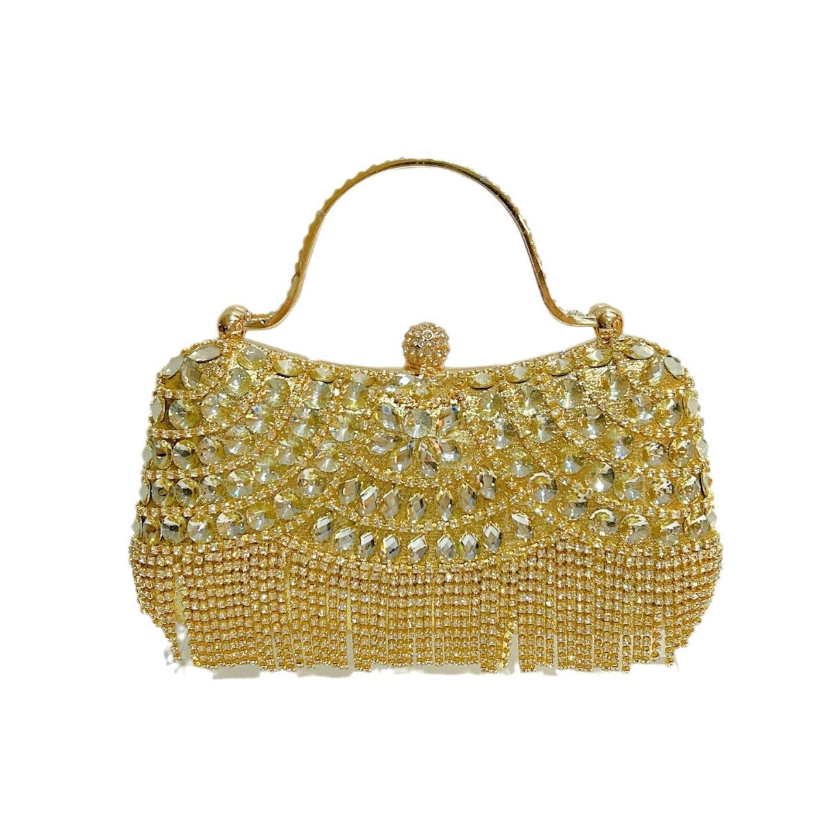 Diamond Clutch Tassel Birthday Wedding Banquet Shoulder Bags