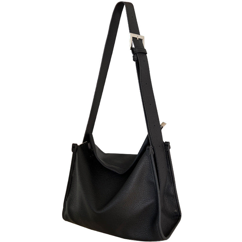 Women's Soft Leather Commuter Large Capacity Crossbody Bags