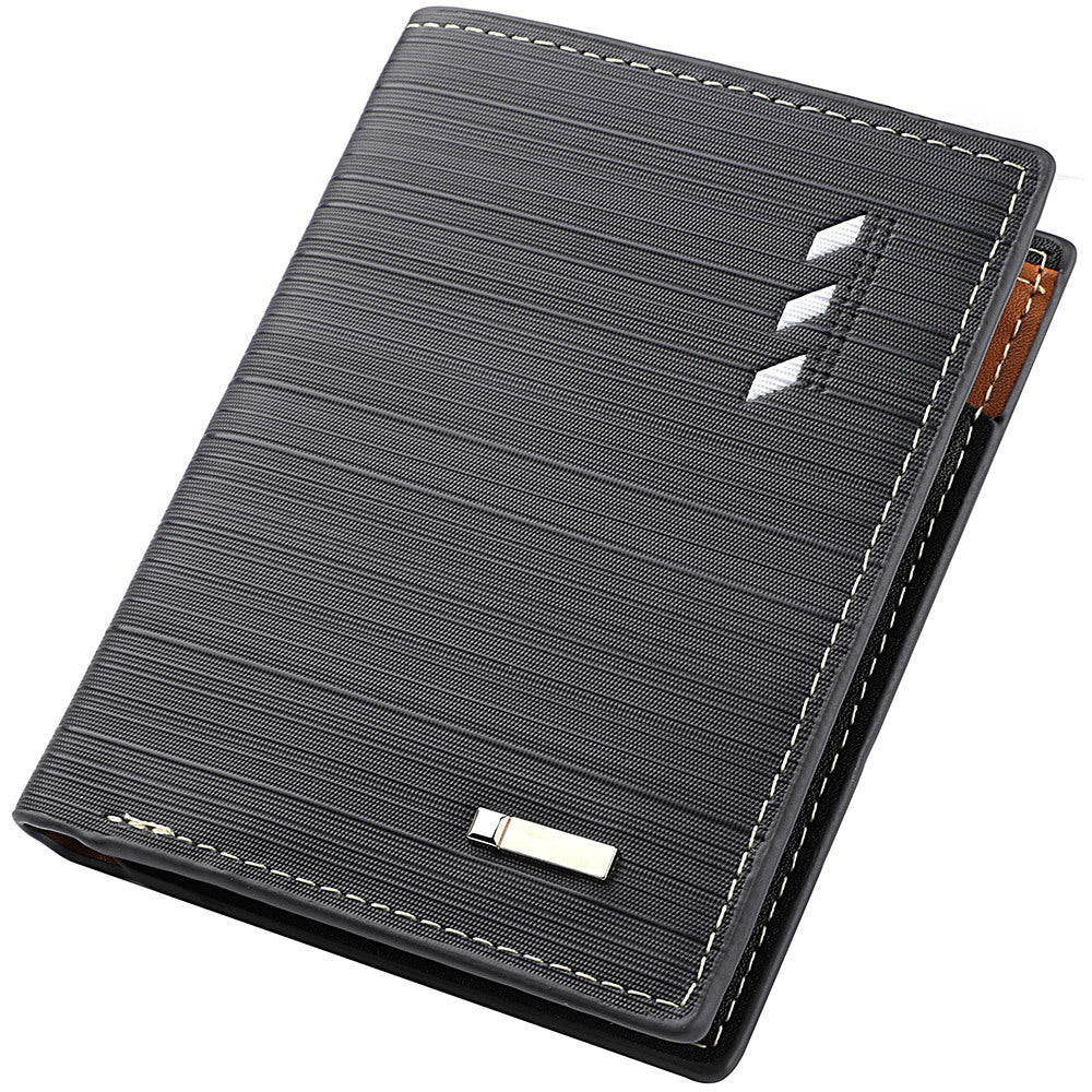 Creative Stylish Classic Men's Horizontal Korean Men's Wallets