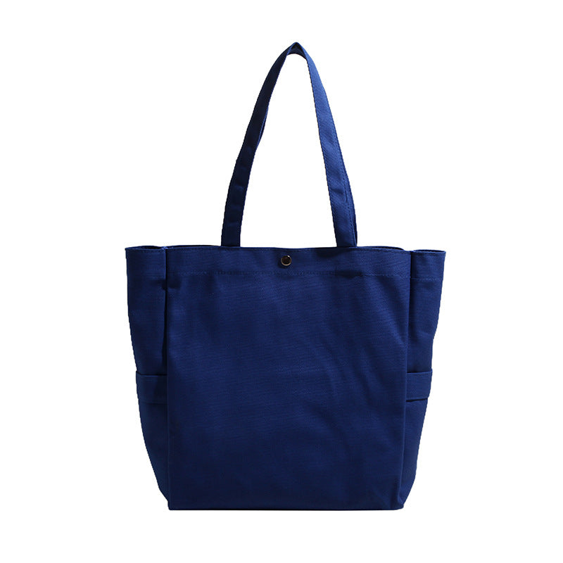 Women's Canvas Artistic Shopping Korean Style Women's Shoulder Bag