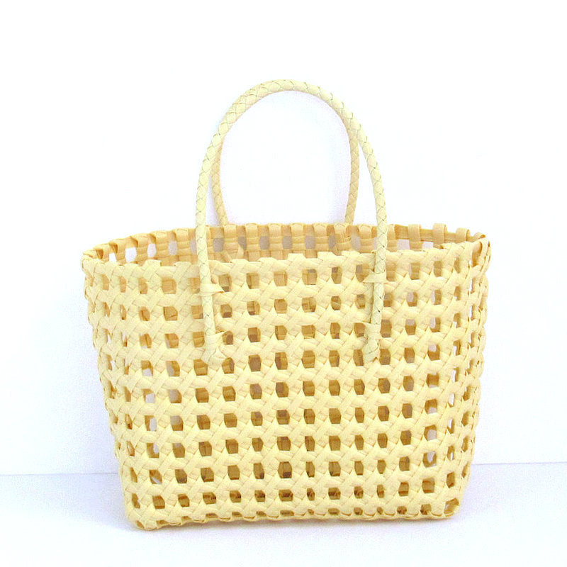 Woven Holiday Beach Hollow Out Vegetable Handbags