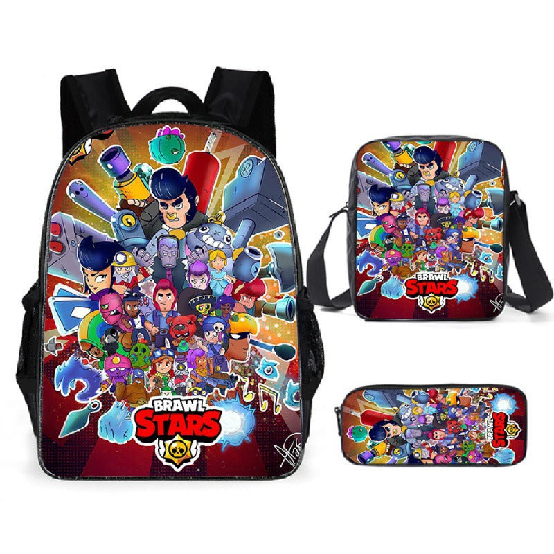 Classic Anime Cartoon Fashion Pencil Buggy Backpacks