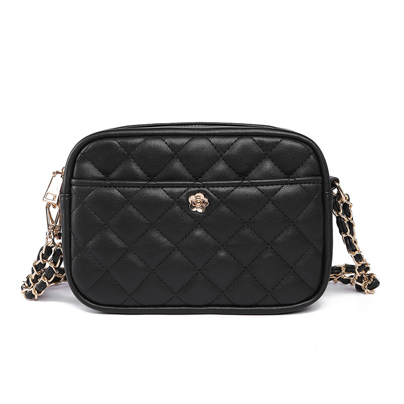 Women's & Men's Creative Trendy Diamond Plaid Chain Crossbody Bags