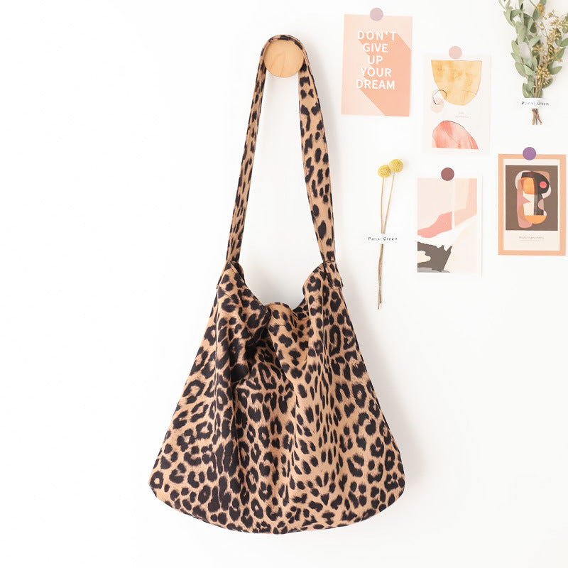 Canvas Niche Retro Easy Matching Underarm Crossbody Bags