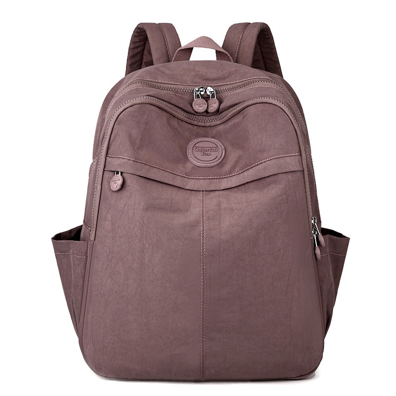 Women's Large Capacity Korean Waterproof Tide Computer Backpacks