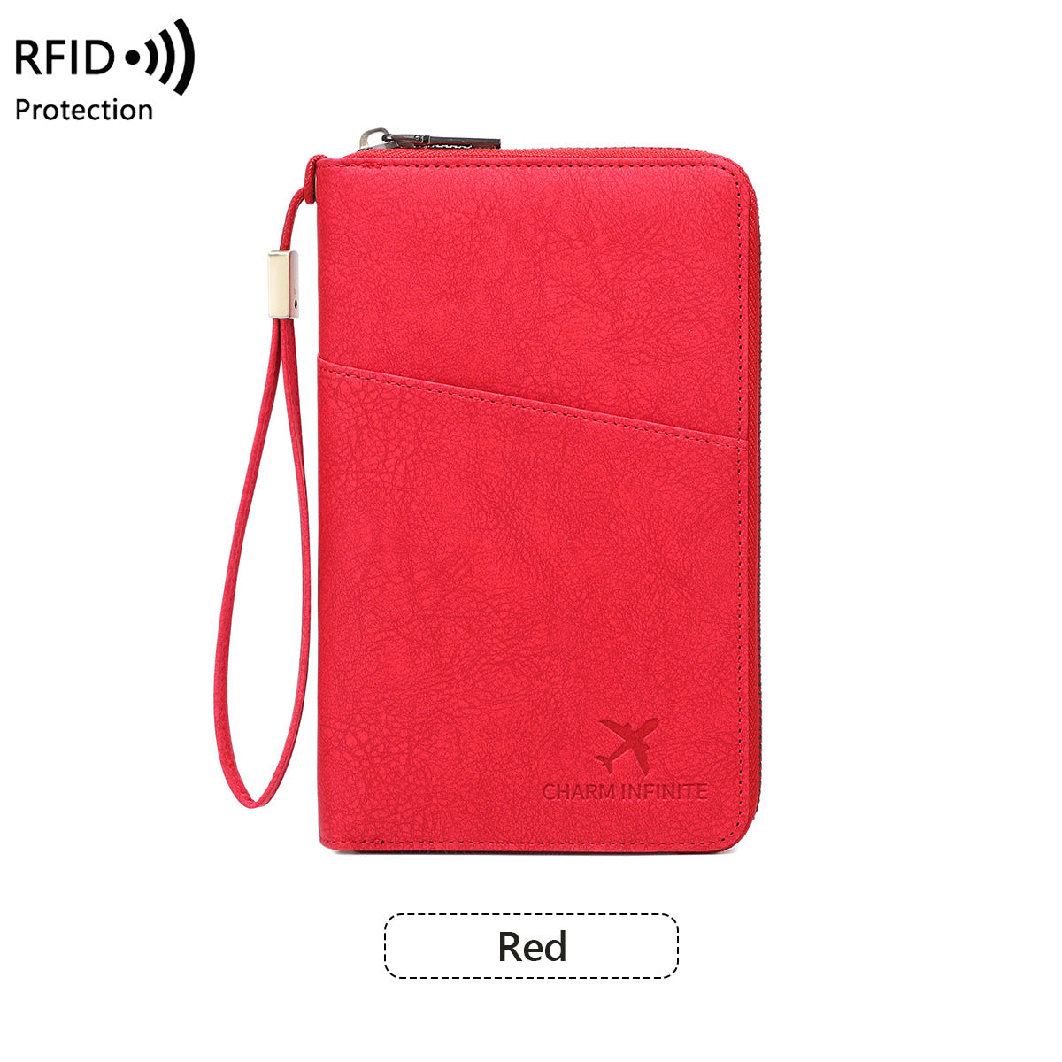 Family Passport Storage Simple Large Capacity Credit Ladies Wallet