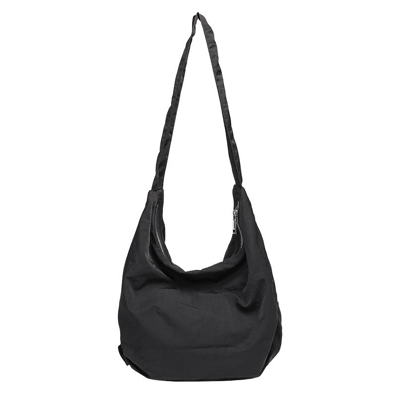 Women's Leisure Retro Simple Large Capacity Dumpling Crossbody Bags