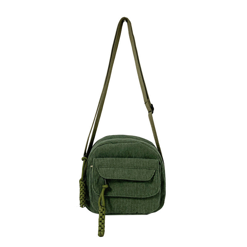 Spring Fashion Solid Color Camp Cloth Crossbody Bags