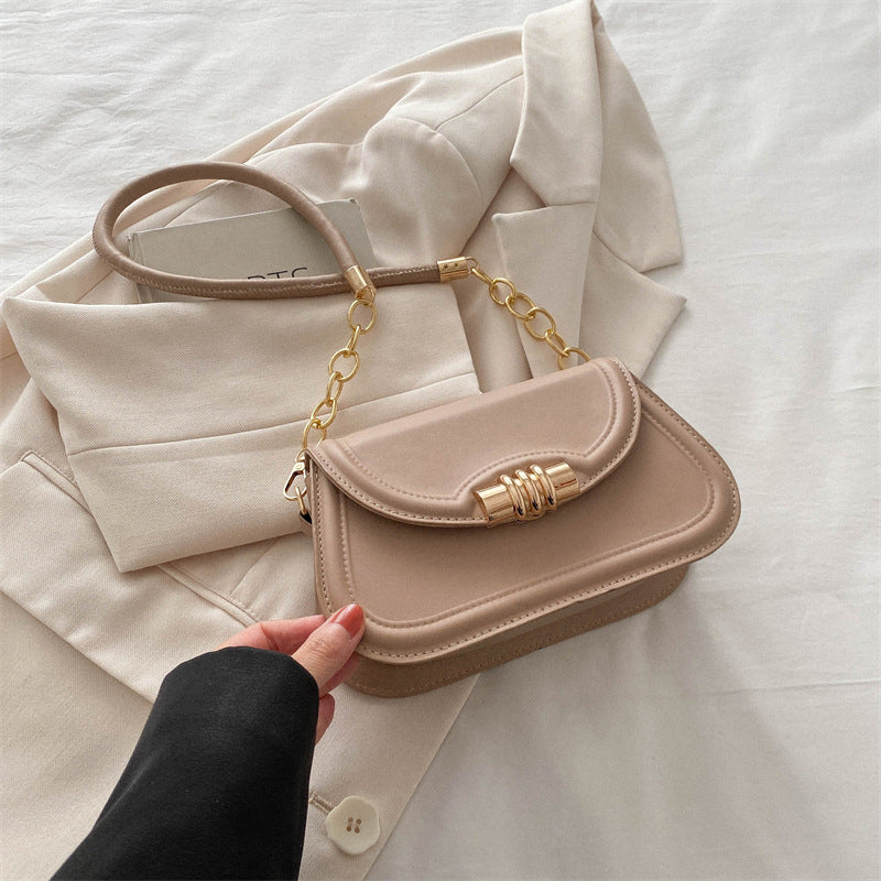 Women's Easy Matching Commuter Chain Underarm Korean Shoulder Bags