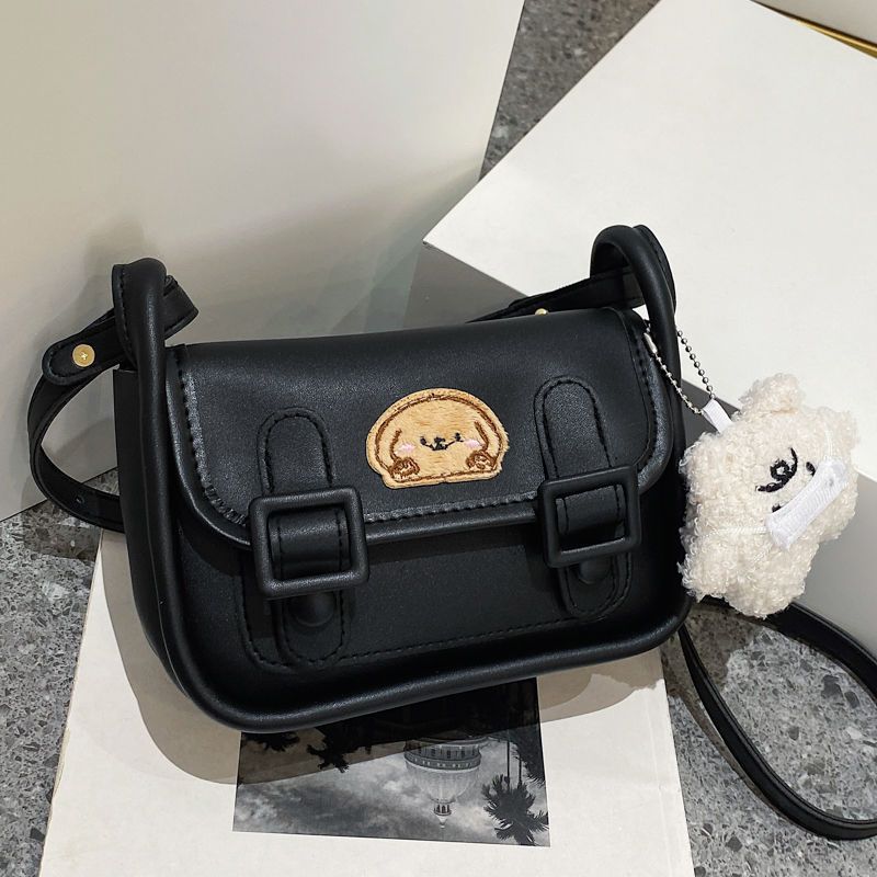 Contrast Color Minimalist Stylish Textured Retro Shoulder Bags