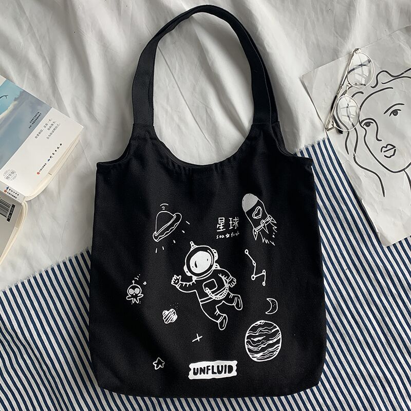 Female Fruit Orange Artistic College Simple Portable Shoulder Bags