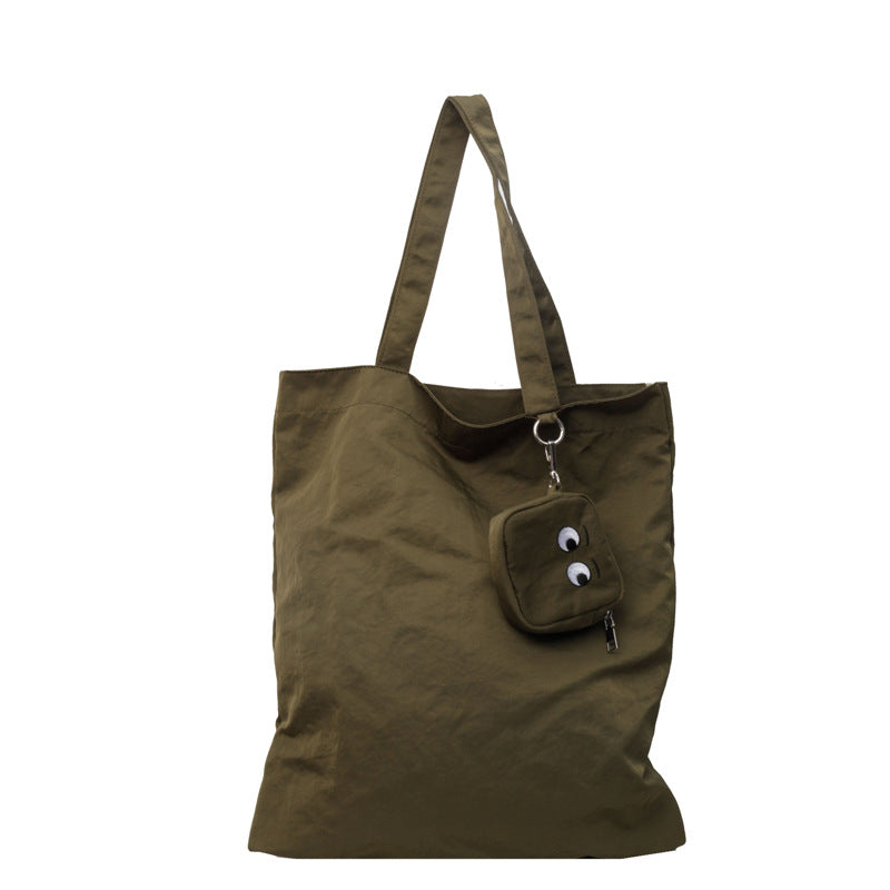 Personalized Monster Foldable Storage Embroidered Color Shoulder Bags