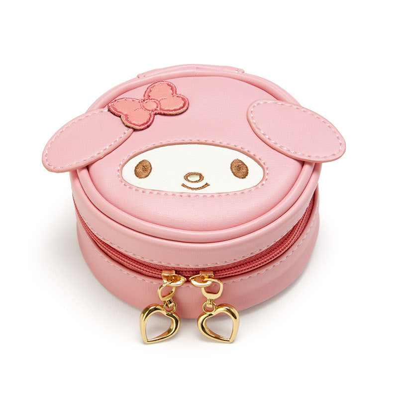 Cute Round Storage Jewelry Box Earphone Coin Purses