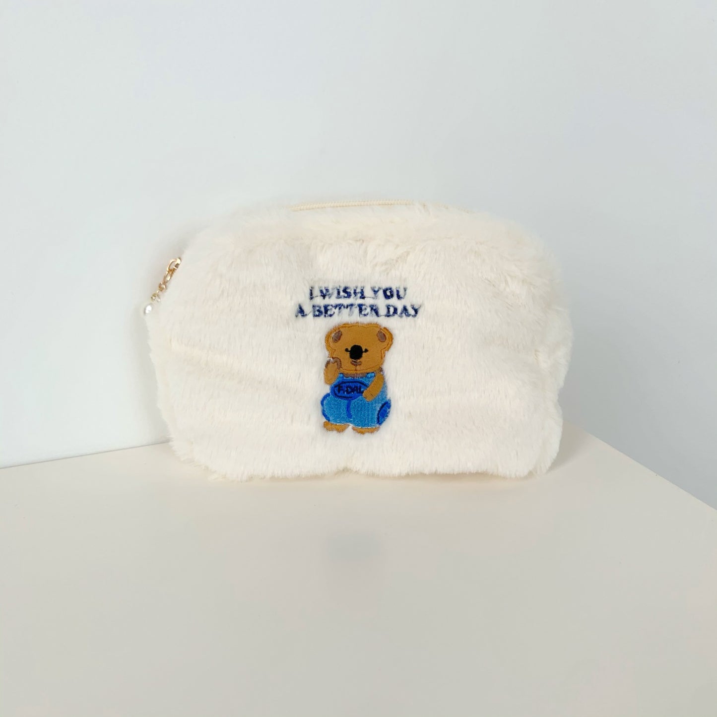 Plush Cute Bear Portable Storage Wash Cosmetic Bags