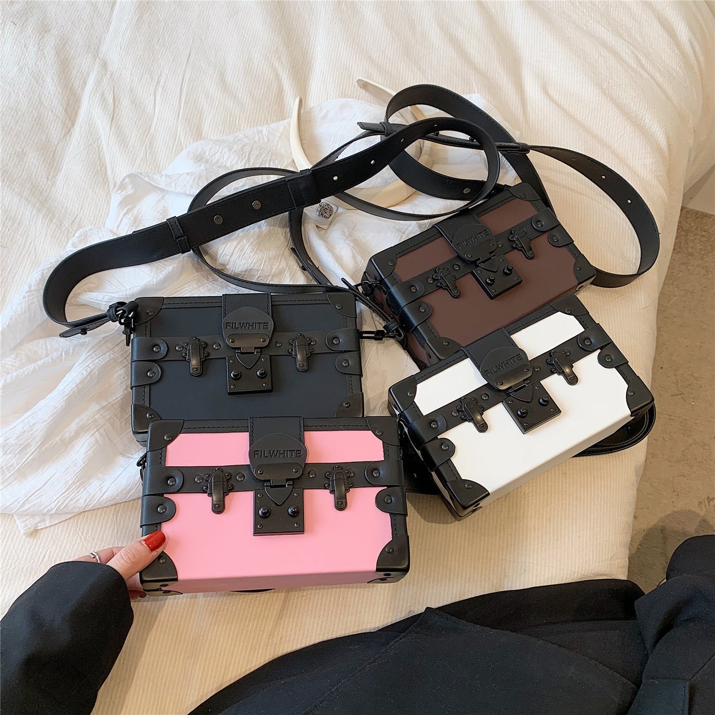 Women's & Men's & Box Fashion Retro Mini Crossbody Bags