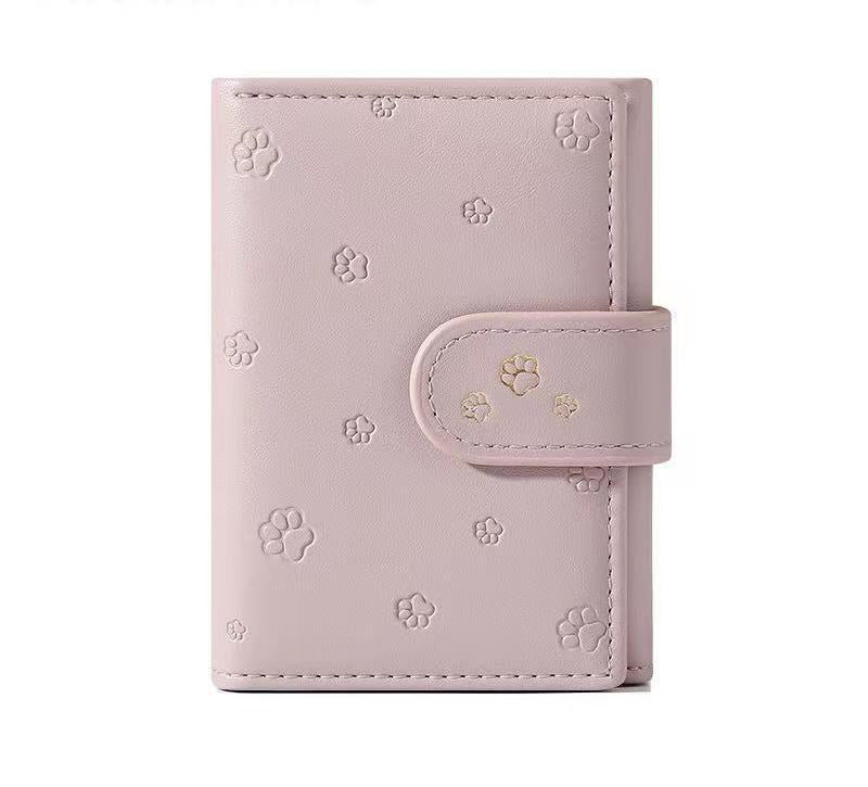 Women's Version Simple Short Tri Fold Fashion Ladies Wallets