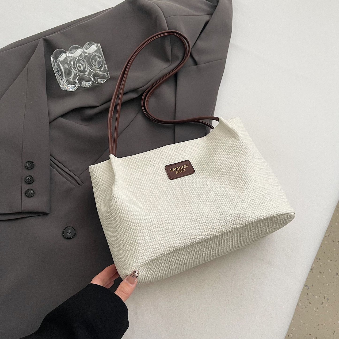 Women's Large Capacity Autumn Versatile Simple Fashionable Shoulder Bags