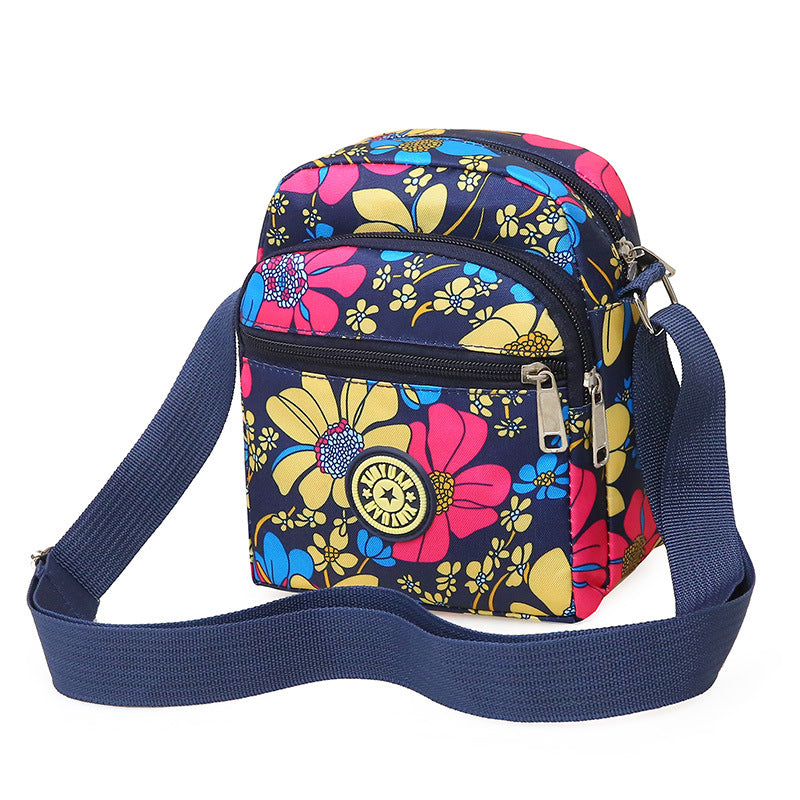 Pretty Women's Flower Cloth Oxford Mother Shoulder Bags