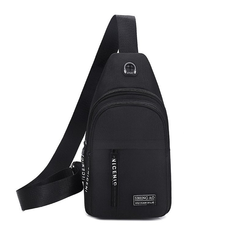Men's Fashionable Convenient Oxford Cloth Cashier Men's Chest Bags