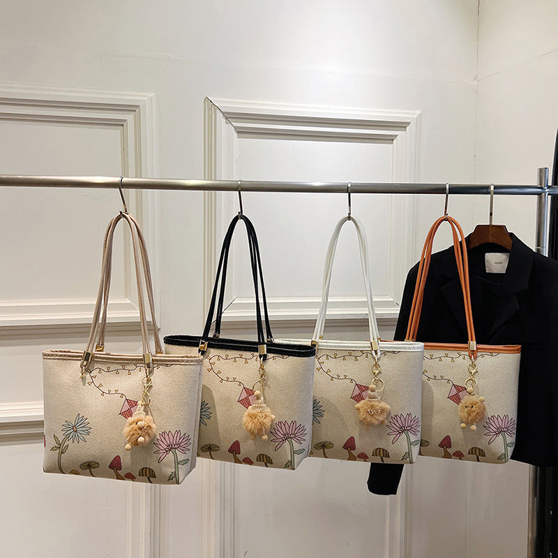 Women's Printed Fashionable Stylish Big Pocket Trendy Shoulder Bags