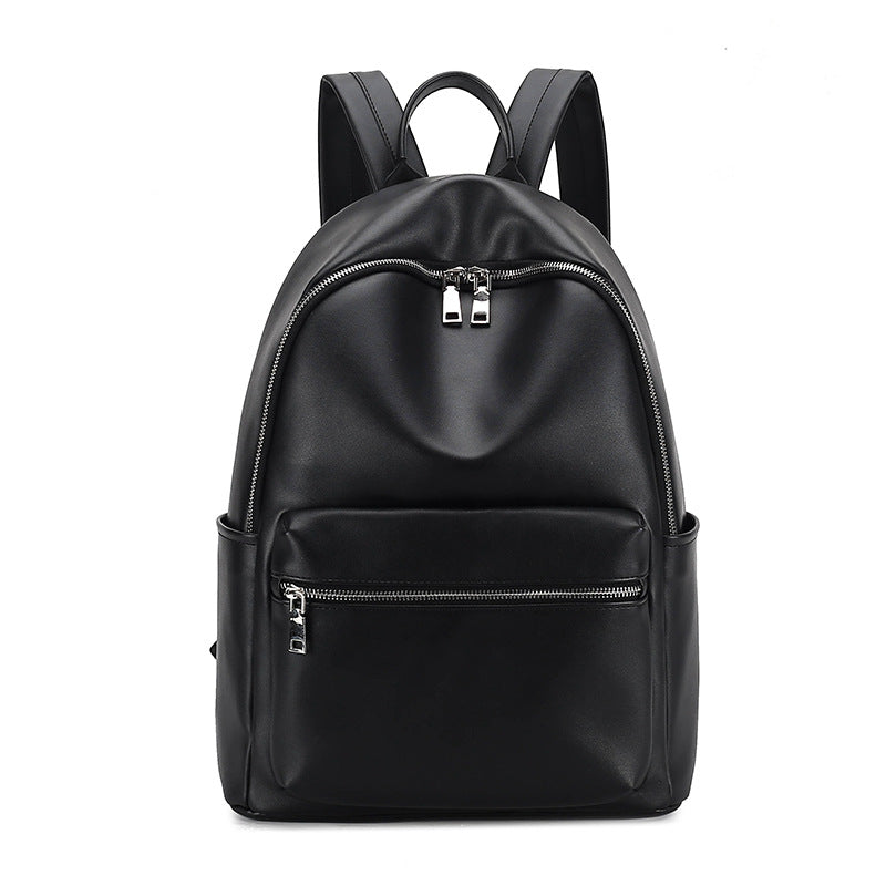 Women's Elegant Classic Soft Leather Trendy Backpacks