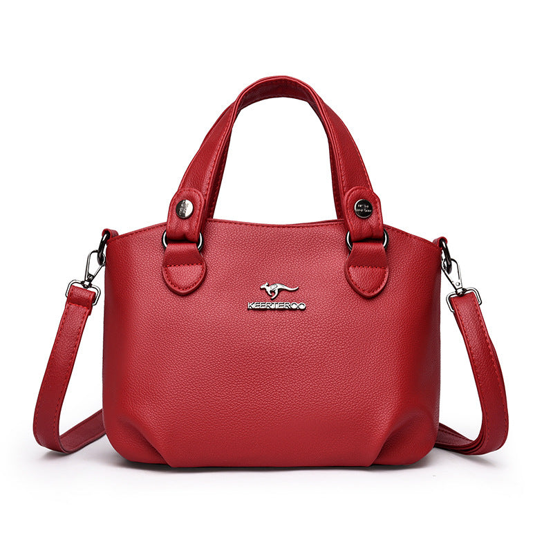 Fashion Slouchy Women's Soft Leather Pouch Bags