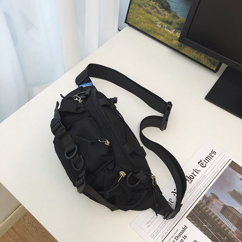 Men's Fashion Versatile Tooling Simple Couple Men's Chest Bags