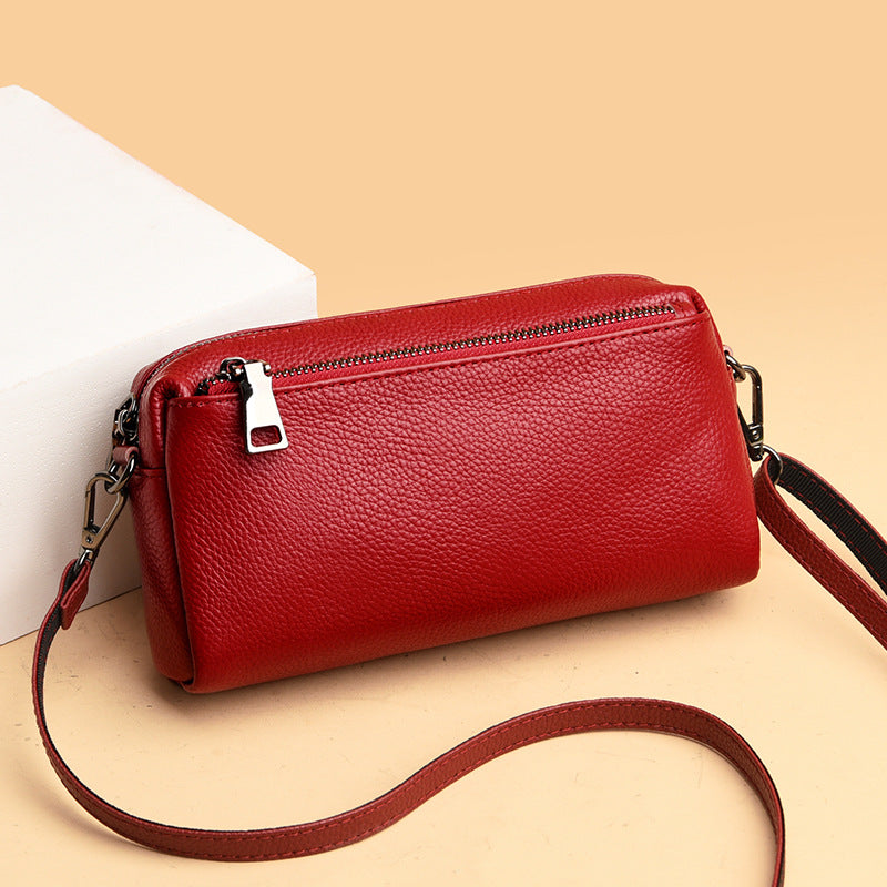 Women's Genuine Leather Fashion First Layer Cowhide Shoulder Bags