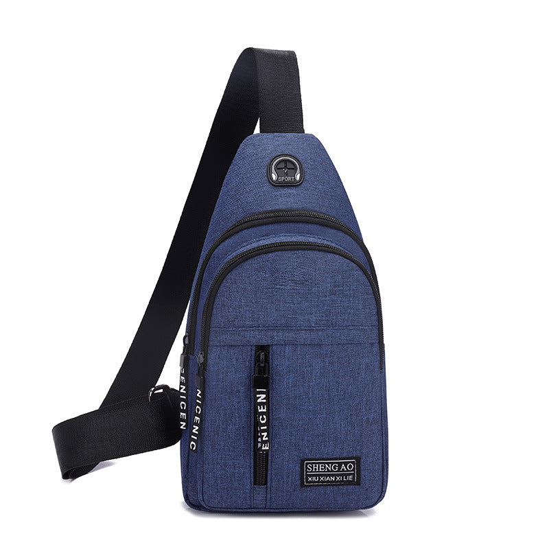 Men's New Trend Business Fashion Waterproof Men's Chest Bags