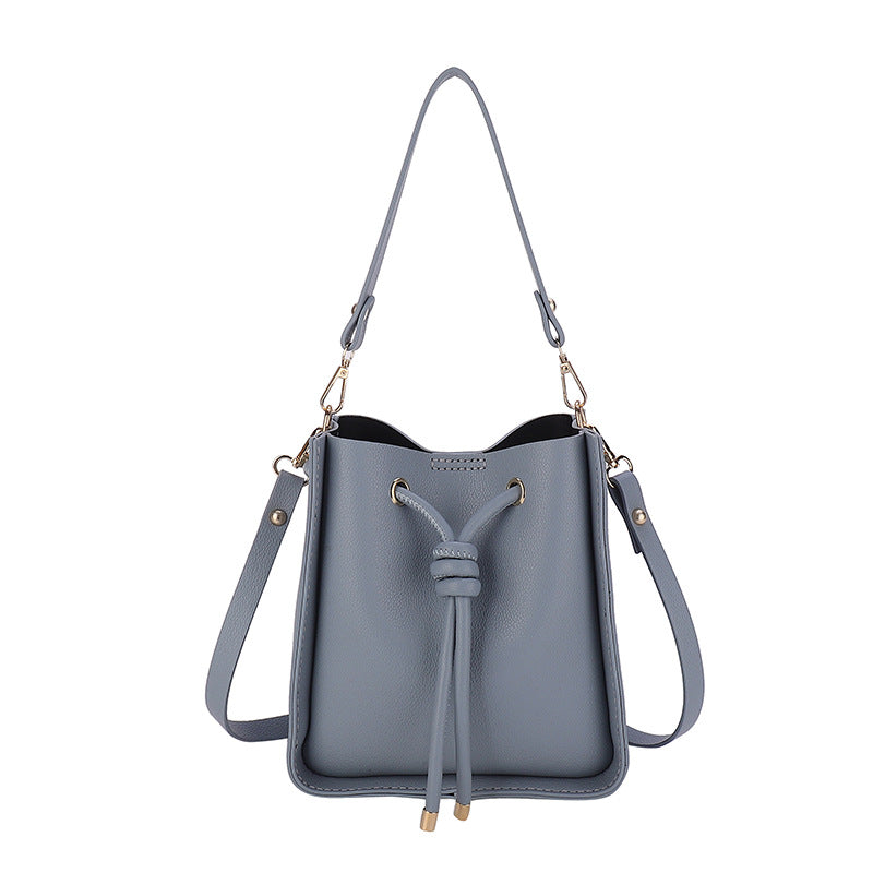 Women's Drawstring Material Handmade For Free Tutorial Shoulder Bags
