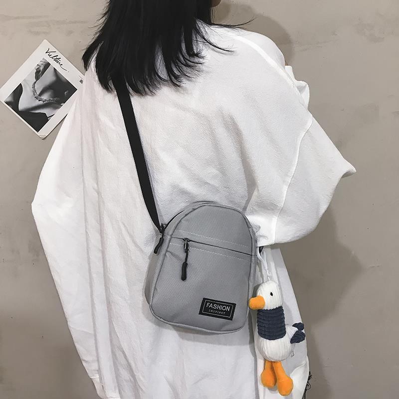 Women's & Men's & Mobile Fashion Mini Canvas One Crossbody Bags