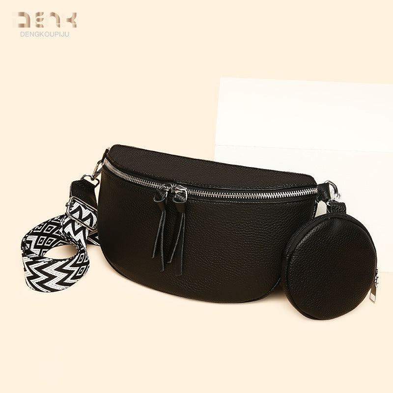 Women's Genuine Leather Trendy Fashion First Layer Shoulder Bags