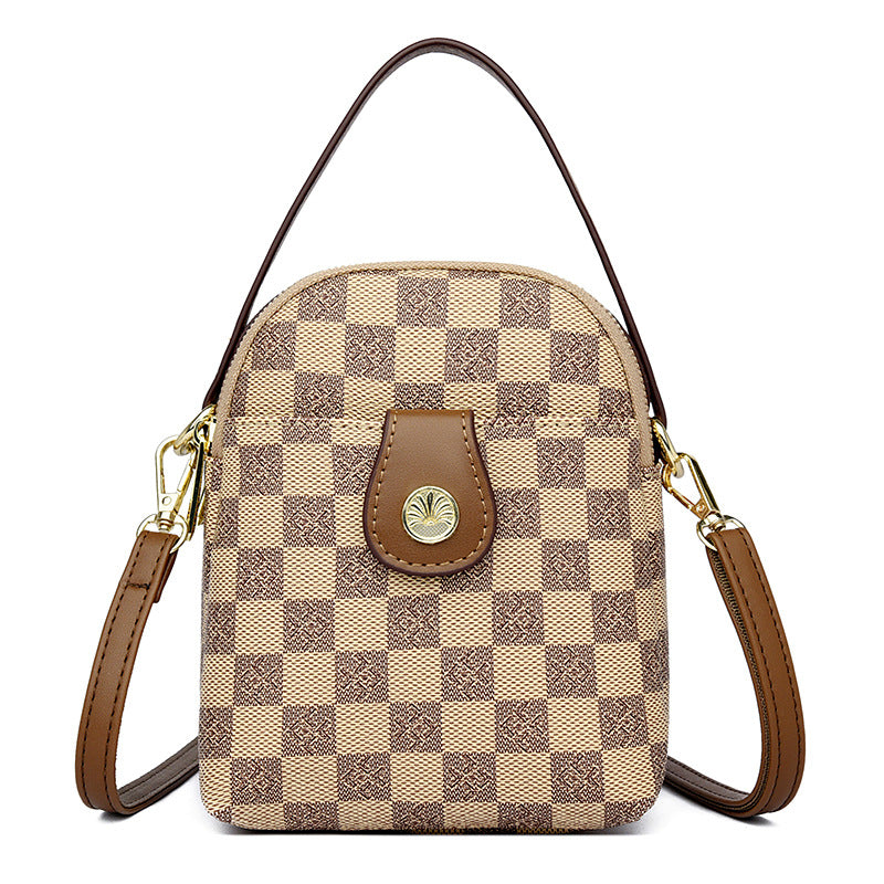 Women's Clearance Mummy Chessboard Autumn Mobile Lightweight Phone Bags