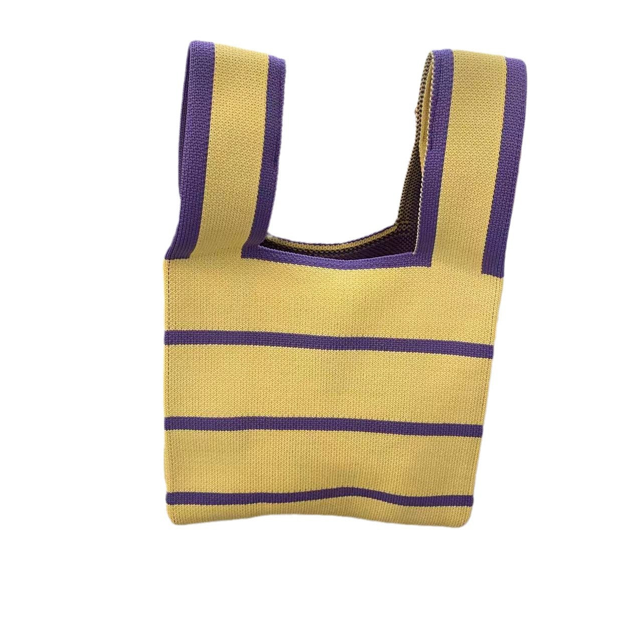 Knitted Large Capacity Totes One Woolen Handbags