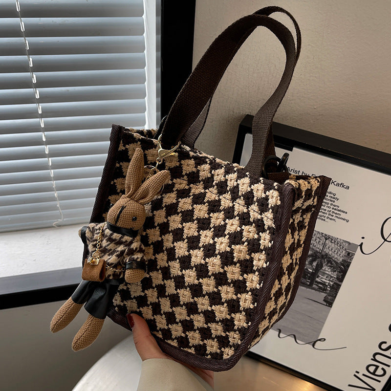 Women's Pretty Style Canvas Korean Out Crossbody Bags