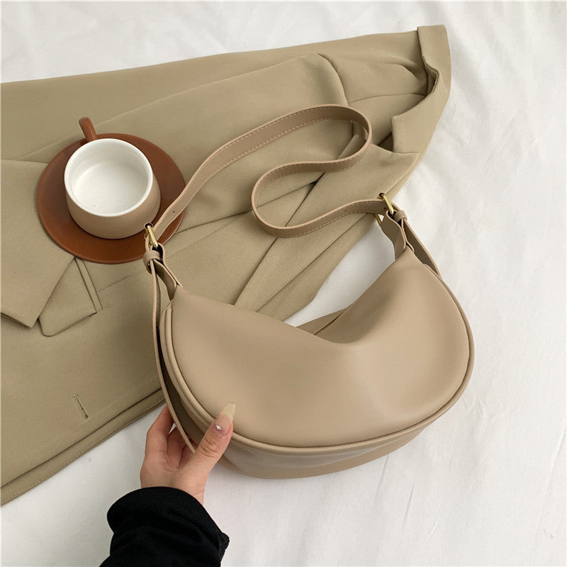 Leather Large Capacity Fashion Simple Leisure Shoulder Bags