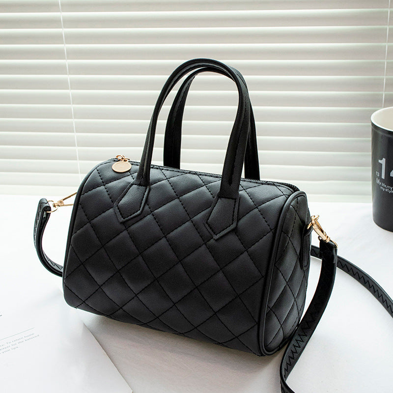 Women's Trendy Fashion Printed Pillow Diamond Embroidered Crossbody Bags