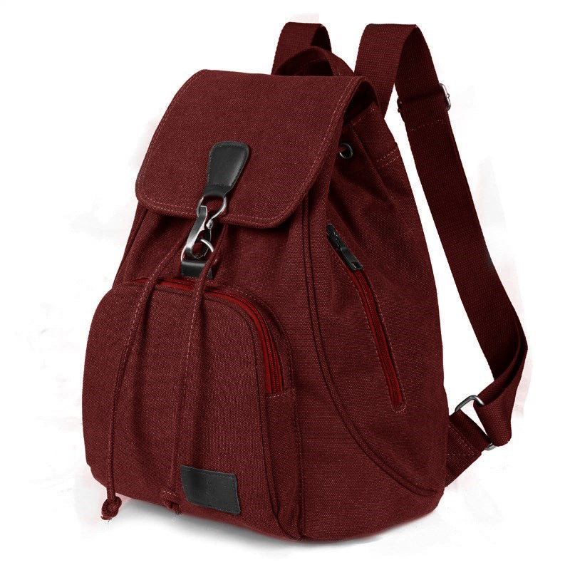 Glamorous Comfortable Retro Trendy Canvas Fashion Backpacks