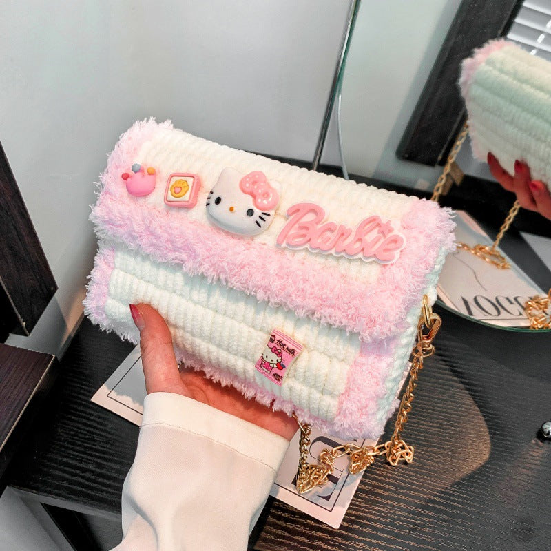 Clow Hand-woven Wool Material Finished Gifts Bags